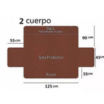 Protector Cubre Sillón 2 Cuerpos