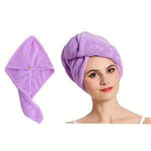 Turbante plush secadorapido