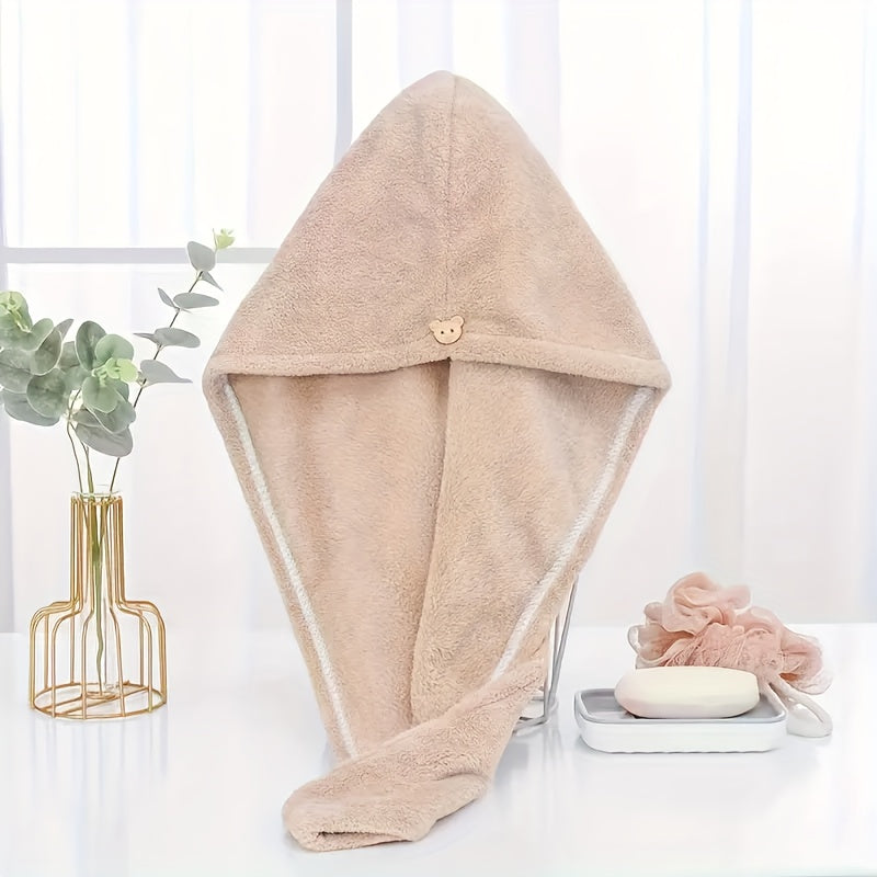 Turbante plush secadorapido