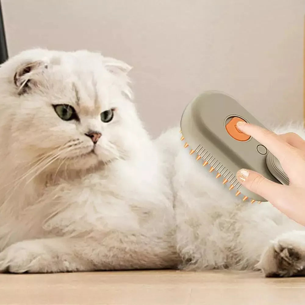 PetGlow - Cepillo vaporizador premium