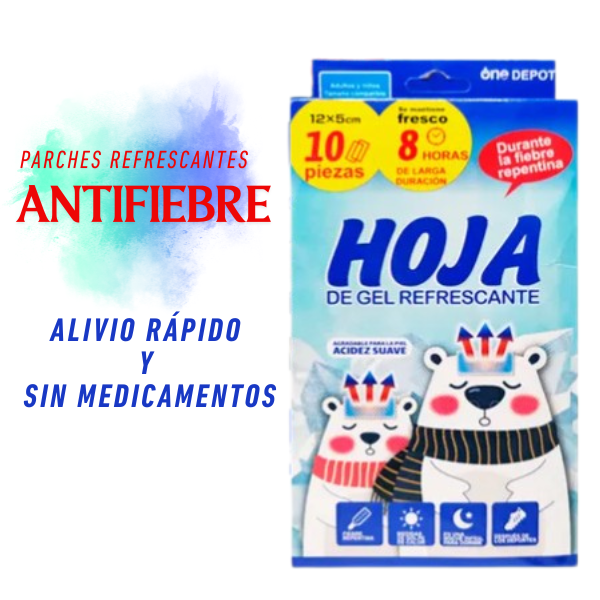 FIEBRESTOP - Parches aliviar la fiebre + REGALO