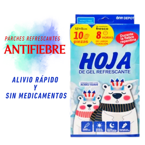FIEBRESTOP - Parches aliviar la fiebre + REGALO