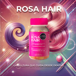 ROSA HAIR GOMITAS - Tu secreto de belleza diario