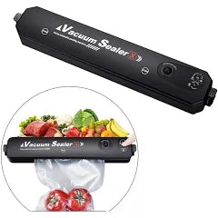 VACUUM SEALER®️ - Máquina selladora de bolsas al vacío premium + Rollo de Bolsas de 5 metros